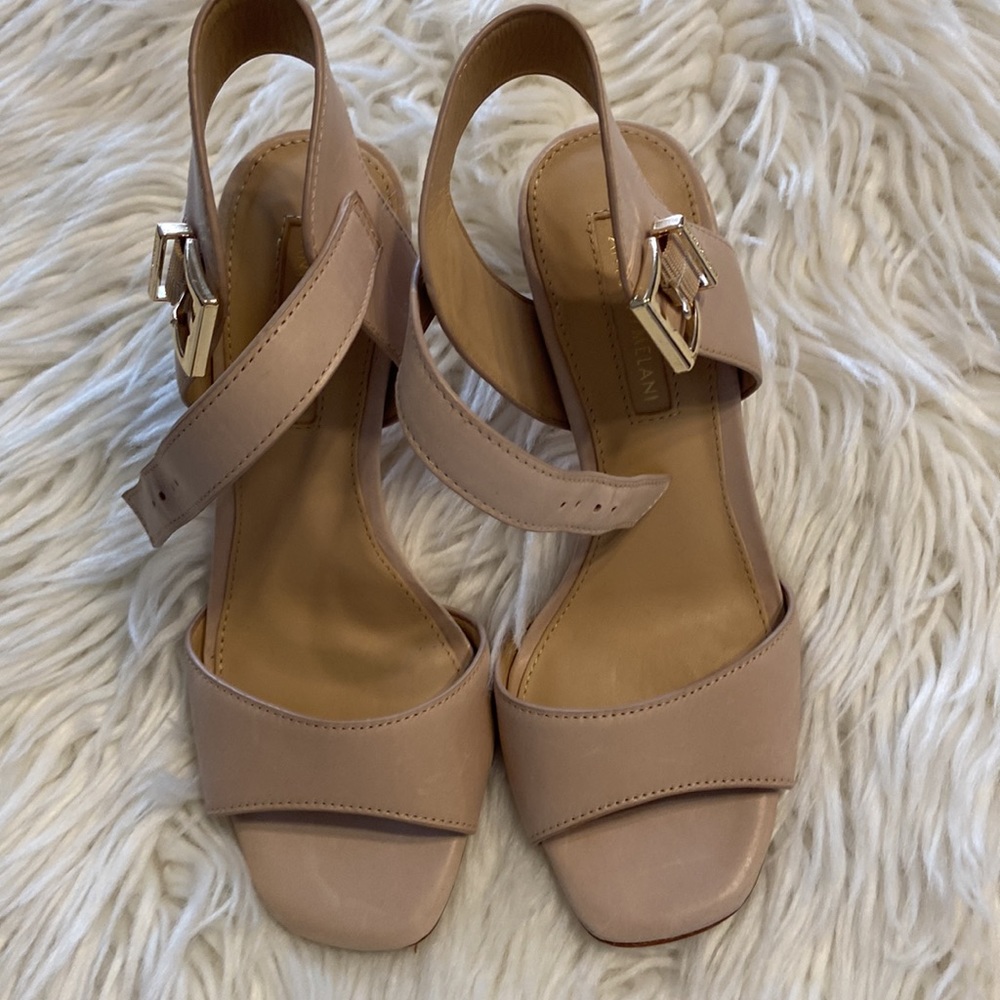 Antonio Melani leather sole sandals size 5M excellent condition see photos - Picture 12 of 12